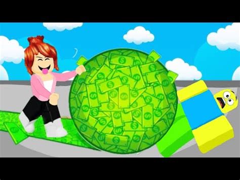 Construindo A MAIOR BOLA DE DINHEIRO Do Roblox YouTube