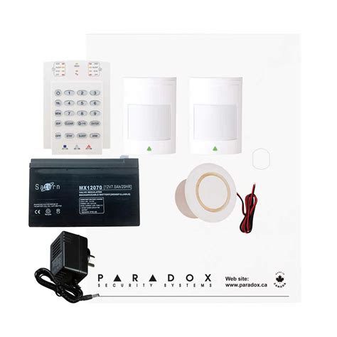 Paradox SP5500 Smart Kit With K10V Keypad Plug Pack SP5500 Kits