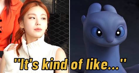 ITZY S Yeji Reveals Her Thoughts On Fan Edits Of Her Famous Light Fury