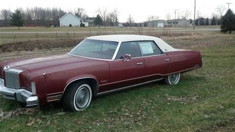 Purchase Used 1978 Chrysler New Yorker Brougham Hardtop 4 Door 6 6L In