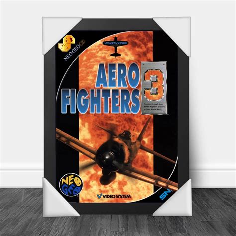 Quadro Decorativo A Jogo Neo Geo Aero Fighters Elo