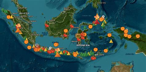 Ini Daftar Lengkap Gunung Api Aktif Indonesia Yang Diawasi Pusat