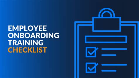 Employee Onboarding Process Checklist