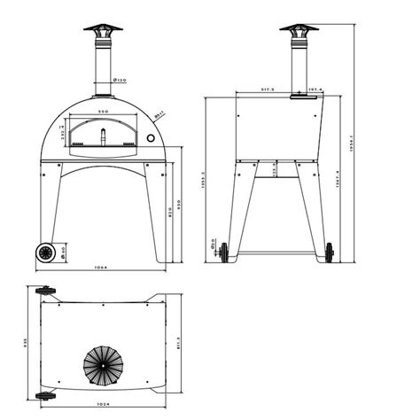 Fontana Amalfi Build In Wood Pizza Oven A Bell Bbqs And Pizza Ovens