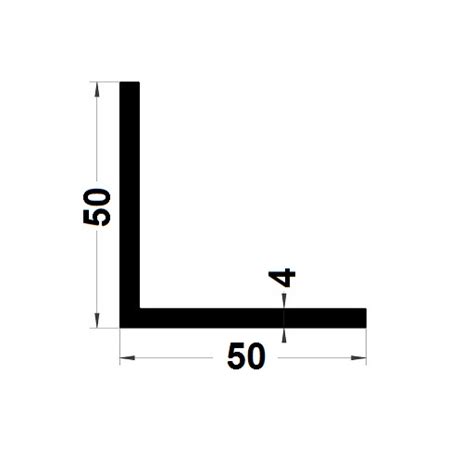 Profilé En L 50x50 Mm F2426