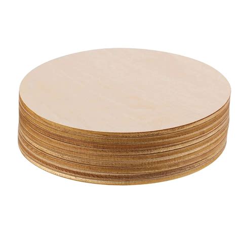 Wood Circles 18 Inch 14 Inch Thick Birch Plywood Discs Unfinished Wood