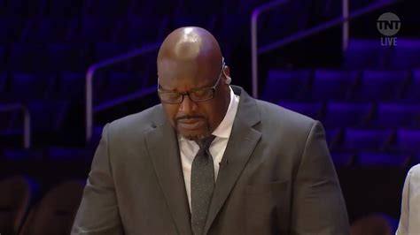 Shaquille O Neal In Tears Remembering Kobe Bryant Loss Of A Brother Youtube