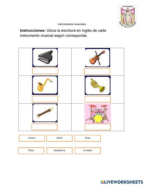 Vocabulario De Los Instrumentos Musicales 1226892