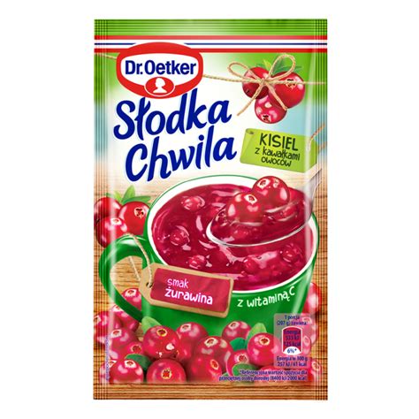 Kisiel Z Owocami S Odka Chwila Smak Urawina G Dr Oetker