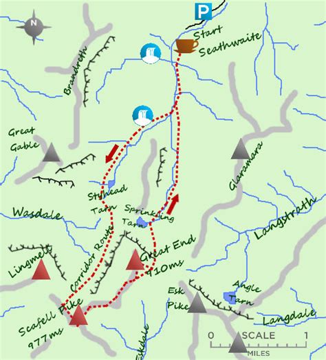 Scafell Pike Map | Gadgets 2018