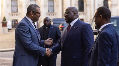 Diplomatie T Te T Te Entre F Lix Tshisekedi Et James Cleverly