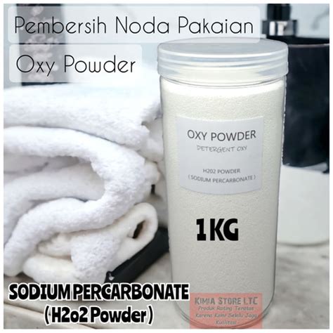 Jual Sodium PERCARBONATE 1 KG DETERGEN OXY BIANG PEMBERSIH NODA