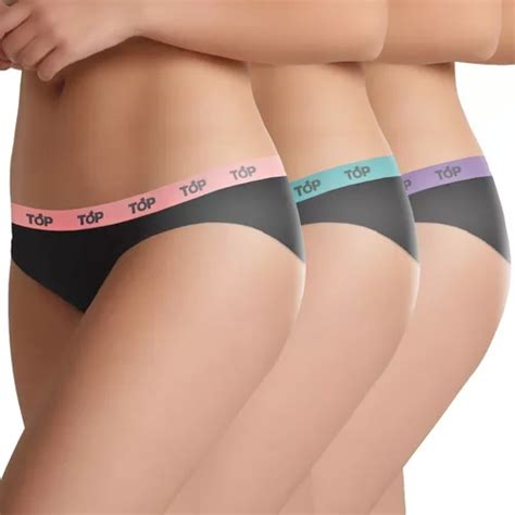 Bikini Algodón Pack C Top Cuotas sin interés