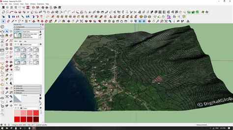 How To Create Or Produce Accurate Contour Maps Using Sketchup Pro Youtube