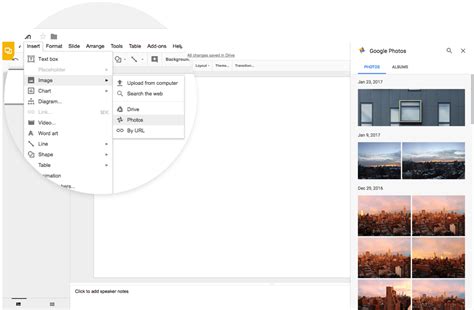 how to add pictures to google drive