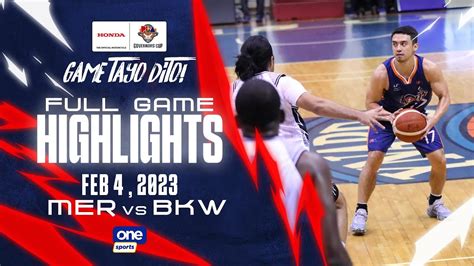 Meralco Vs Blackwater Highlights Honda S47 PBA Governors Cup Feb