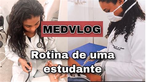 Medvlog Rotina De Uma Estudante Universit Ria Youtube