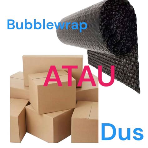 Jual Extra Packing Aman Tambahan Dus Box Kardus Atau Bubblewrap Bubble