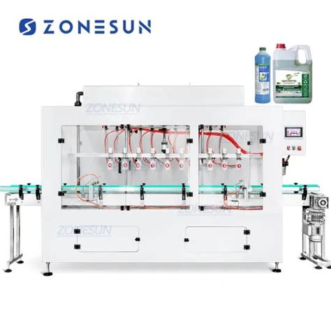 10 Heads Corrosive Liquid Filling Machine Zonesun Technology Limited