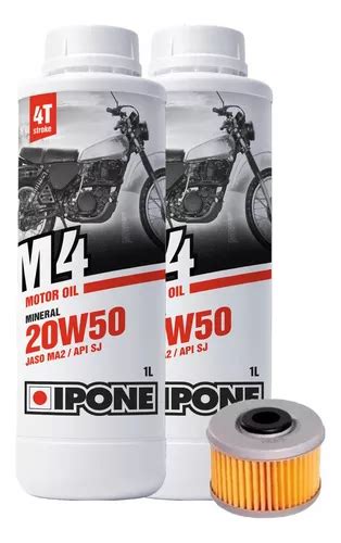 Kit Filtro Aceite Original Honda Tornado Xr 250 M4 20w50