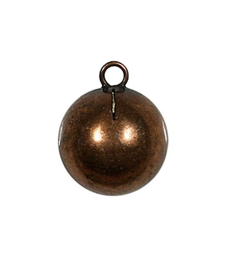 Lot De Boutons Boule En M Tal Bronze Mymercerie Vente En