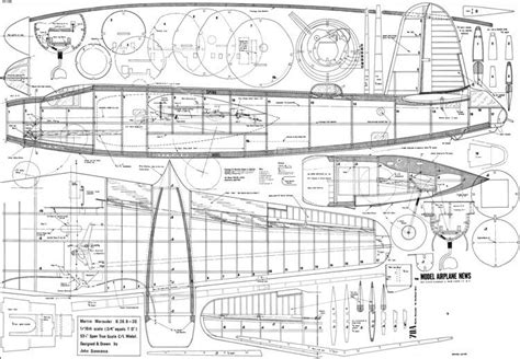 Martin B 26 Marauder Plans Aerofred Download Free Model Airplane Plans