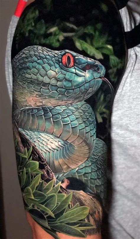 Best Snake Tattoo Artist Tattoo Arm Snake Around Tattoos Cobra