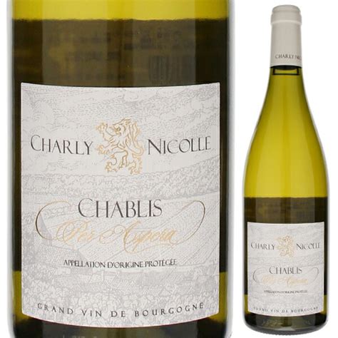 トスカニー イタリアワイン専門店 [375ml]シャブリ 2022 シャルリー ニコル [白] [ハーフボトル] Chablis Charly Nicolle