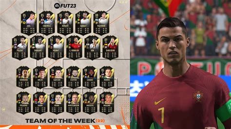 Fifa 23 Team Of The Week 22 Totw 22 Cards Revealed Cristiano Ronaldo