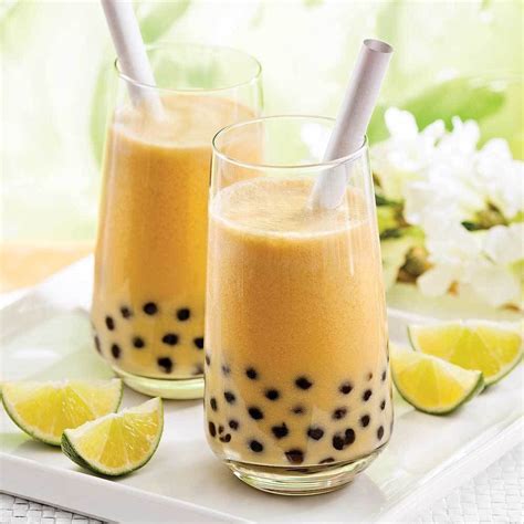 Traditional Bubble Tea Drink Pearl Milk Tea Recette Bubble Tea