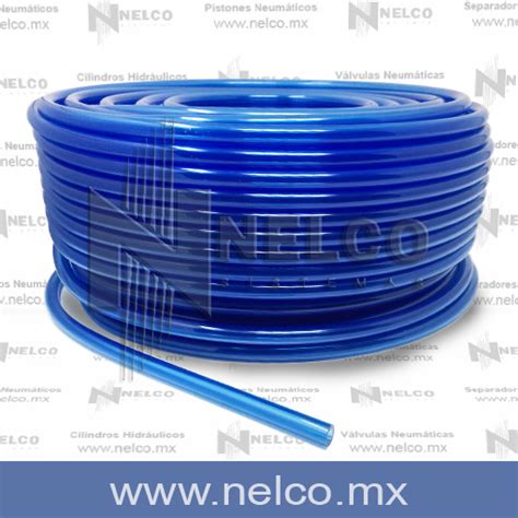 Manguera Neumatica Mm En Poliuretano Varios Colores Rollo