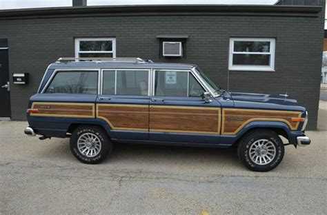 Find Used 1988 Jeep Grand Wagoneer Baltic Blue Truly Rust Free From