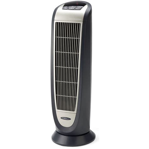 Lasko 5160 23 Digital Ceramic Tower Heater With Remote Control Silver