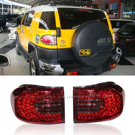 For Toyota FJ Cruiser 2007 2014 LED Tail Lights Rear Lamp Tail Lamps