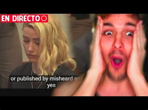 REACCIÓN a VEREDICTO FINAL Amber Heard VS Johnny Depp EN DIRECTO