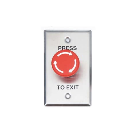 Csd Exit Button Big Mushroom Red Twist To Reset Standard