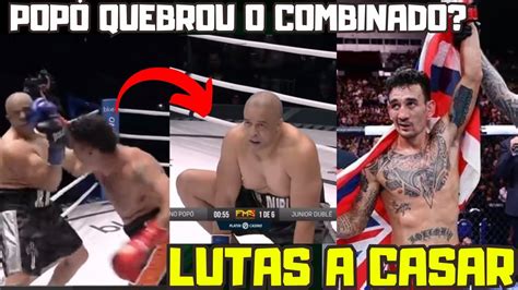 Popó massacra Junior Dublê e nocauteia rival na luta principal Fight