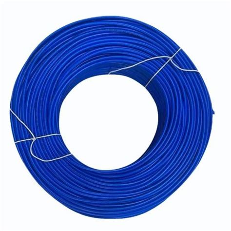 Sqmm Blue Pvc Insulated Flexible Wire At Rs Meter Pvc Insulated