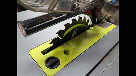 Ryobi Table Saw Blade Guard Install Ryobi Rts Table Saw Off