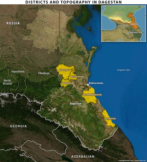 The Geography of Dagestan