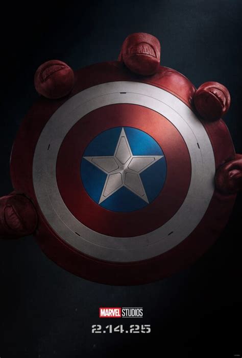 First Captain America Brave New World Teaser Trailer Poster