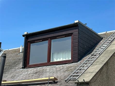 Dormer Upgrade New Pvc Cladding Sg Roofing And Roughcast