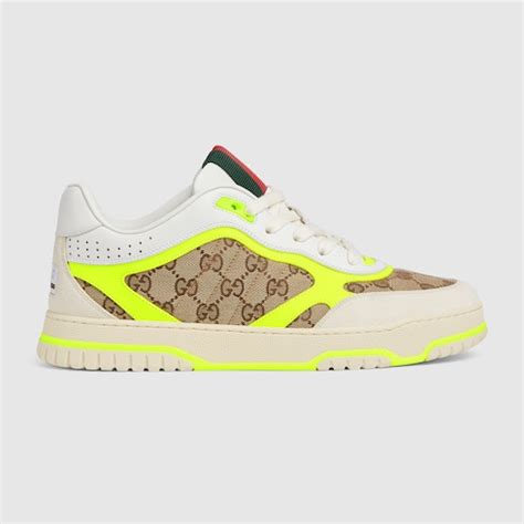 Men's Gucci Re-Web sneaker in Original GG canvas | GUCCI® Canada