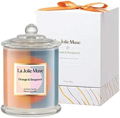 La Jol E Muse Bougies Parfum Es L Orange La Bergamote Cadeaux De