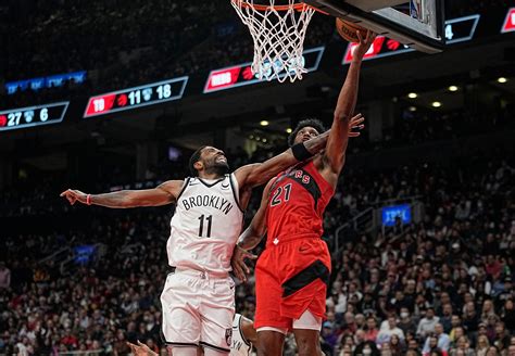 Kyrie Irving Drops 29 As Nets Stop Depleted Raptors