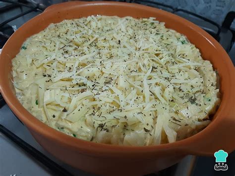 Delicioso Repolho Cremoso Gratinado Creme De Milho