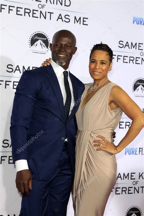 Djimon Hounsou Daphne Wayans Stock Editorial Photo © Jean Nelson 170036474