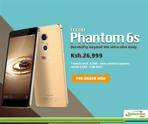 Safaricom Launches The Tecno Phantom 6s Full Specification Review And