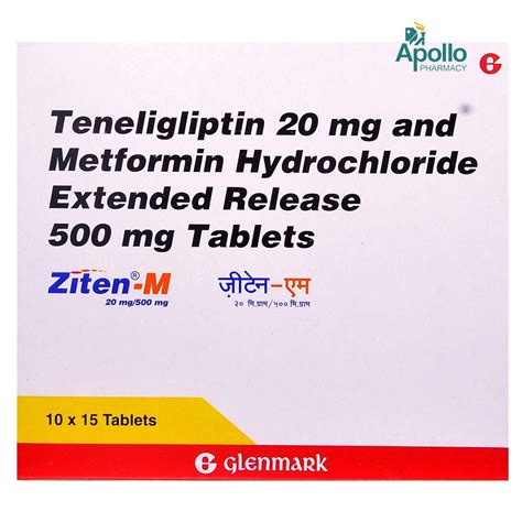 Ziten M 20 Mg 500 Mg Tablet Uses Side Effects Price Apollo Pharmacy