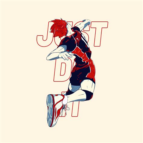 Shoyo Hinata Wallpaper 4K, Just Do It, Haikyuu, 5K, 8K, Nike